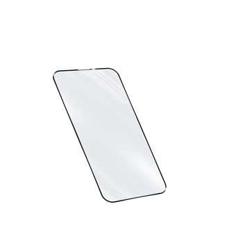 Ochranné tvrzené sklo pro celý displej Cellularline CAPSULE pro Apple iPhone 14 Plus, černé