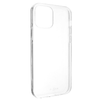 Ultratenké TPU gelové pouzdro FIXED Skin pro Apple iPhone 12, 0,6 mm - Čiré