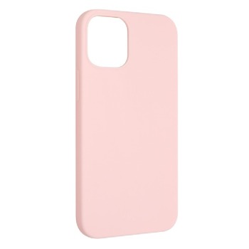 Zadní pogumovaný kryt FIXED Story pro Apple iPhone 12 mini - Růžový