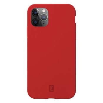 Ochranný silikonový kryt Cellularline Sensation pro Apple iPhone 12 Pro Max, červený