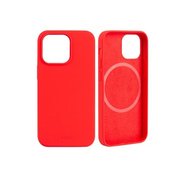 Zadní kryt FIXED MagFlow s podporou MagSafe pro Apple iPhone 13 Pro, červený
