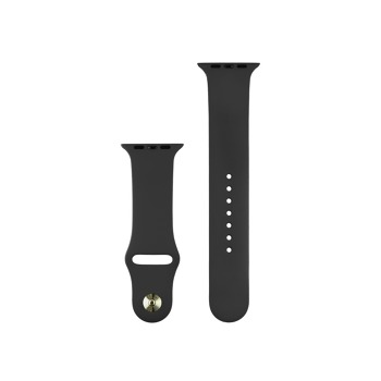 COTECi silikonový sportovní náramek pro Apple watch 42/44/45/49mm černý