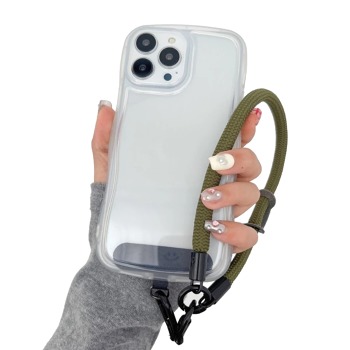 Náramek pro mobil na ruku - Tmavě zelená