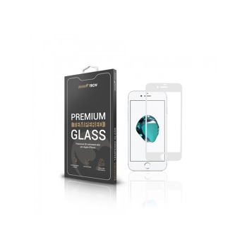 RhinoTech Tvrzené ochranné 3D sklo pro Apple iPhone SE 2022 (White)