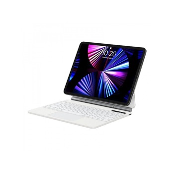 Baseus pouzdro s klávesnicí Brilliance Series Pro pro Apple iPad 10 2022 10.9 bílá