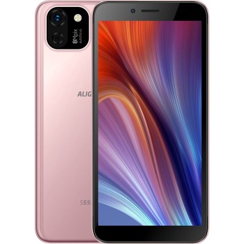 Aligator S5550 Duo Dual SIM Barva: Pink Gold Paměť: 2GB/16GB