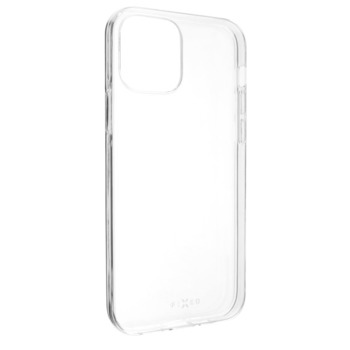 Ultratenké TPU gelové pouzdro FIXED Skin pro Apple iPhone 12 Pro, 0,6 mm - Čiré
