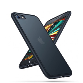 Zadní kryt MattFit pro iPhone SE 2020 - Černý