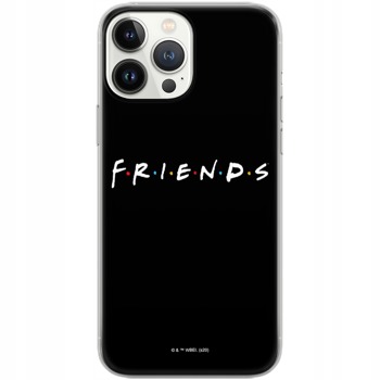 Zadní kryt Friends pro iPhone SE 2020 - Černý