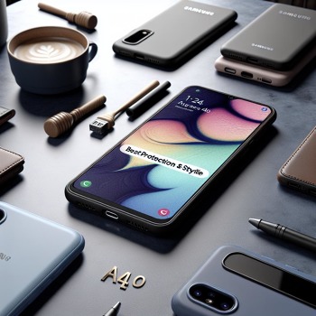 Obaly na Samsung A40: Nejlepší ochrana a stylové možnosti pro váš telefon