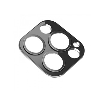 COTECi ochranné sklo pro kamery na iPhone 12 Pro Max Aluminium černá