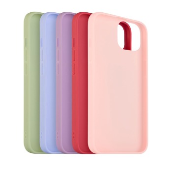 5x set pogumovaných krytů FIXED Story pro Apple iPhone 12 Pro, v různých barvách, variace 2