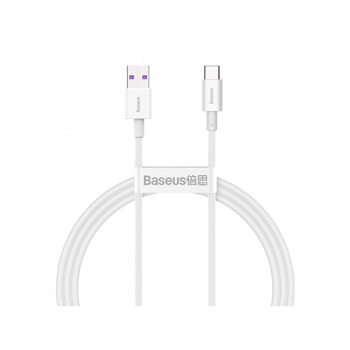 Baseus Superior Series rychlonabíjecí kabel USB/Type-C 66W 1m bílá