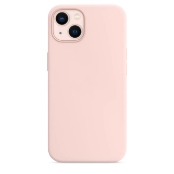 Barevný silikonový kryt pro iPhone 13 Mini - Růžový