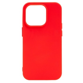 Barevný silikonový kryt pro iPhone 13 Pro Max - Červený