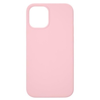 Barevný silikonový kryt pro iPhone 12 Mini - Růžový
