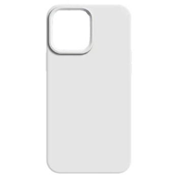 Barevný silikonový kryt pro iPhone 12 Pro - Bílý