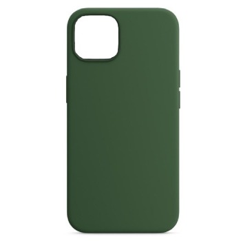 Barevný silikonový kryt pro iPhone 12 Pro - Tmavě zelený