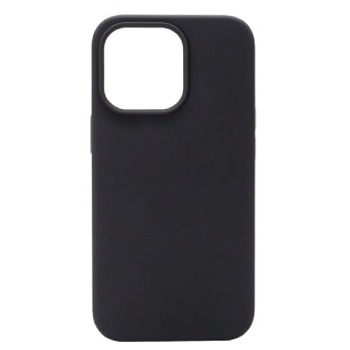Barevný silikonový kryt pro iPhone 12 Pro Max - Černý