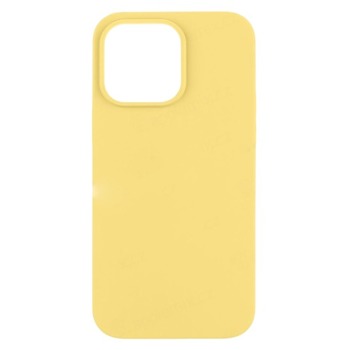 Barevný silikonový kryt pro iPhone 12 - Žlutý