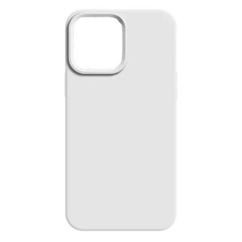 Barevný silikonový kryt pro iPhone 12 Pro Max - Bílý