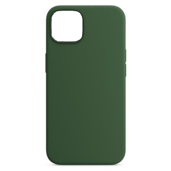 Barevný silikonový kryt pro iPhone 12 Pro Max - Tmavě Zelený