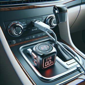 USB nabíječka do auta s voltmetrem: Ideální společník pro bezpečné a efektivní nabíjení za jízdy