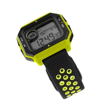 Silikonový řemínek FIXED Sport Silicone Strap s Quick Release 20mm pro smartwatch - Černolimetkový