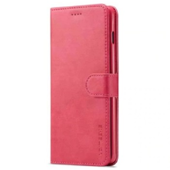 Luxusní flipové pouzdro pro iPhone 12 Pro - Růžové
