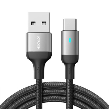 Kabel k USB-A / Type-C / 3A / 1,2 m Joyroom S-UC027A10 (černý)