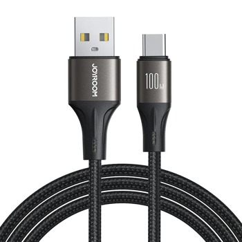 Kabel USB na USB-C Joyroom SA25-AC6 / 100W / 1,2 m (černý)
