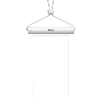 Baseus Cylinder Slide-cover vodotěsný obal pro mobilní telefon - Bílý