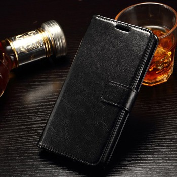 Knížkový obal na Samsung Galaxy Note 4 - Černé