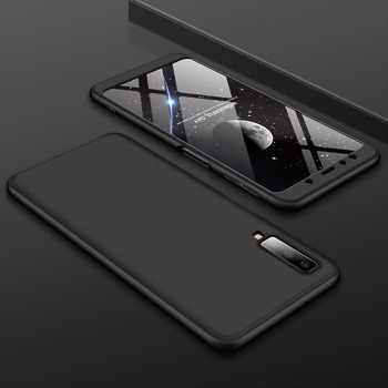 Černý silikonový kryt pro Samsung Galaxy A7 (2018)