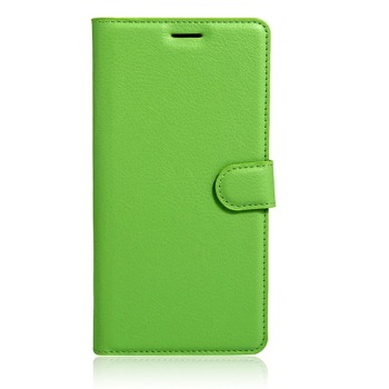 Flipové pouzdro jednobarevné pro Samsung Galaxy J4 - Zelené