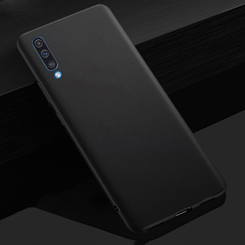 Černý silikonový kryt pro Samsung Galaxy A50 / A50S