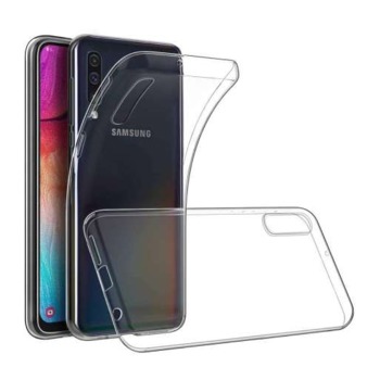Průhledný silikonový kryt pro Samsung Galaxy A70
