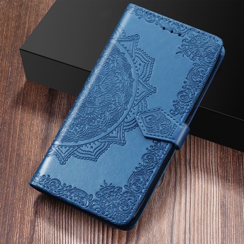 Pouzdro pro Samsung Galaxy A51 - Ornament, Modré