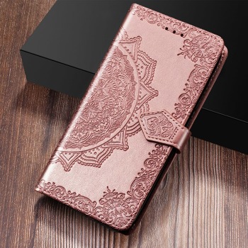 Pouzdro pro Samsung Galaxy A51 - Ornament, Růžové