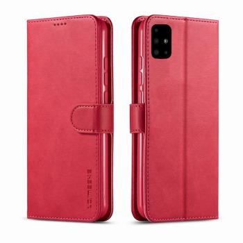 Luxusní flipové pouzdro pro Samsung Galaxy A51 - Růžové
