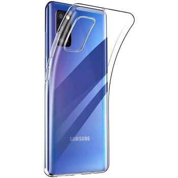 Průhledný silikonový kryt pro Samsung Galaxy A41