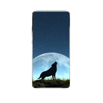 Obal pro mobil Xiaomi Mi A2 - Vyjící vlk