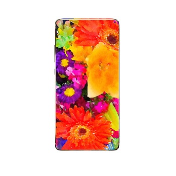 Stylový obal na Xiaomi Mi A2 - Květinová malba