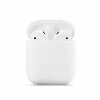 Silikonový ochranný obal pro Apple AirPods - Bílý