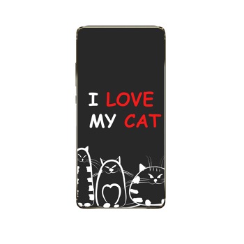 Stylový obal pro Xiaomi Mi A2 - Miluji svou kočku