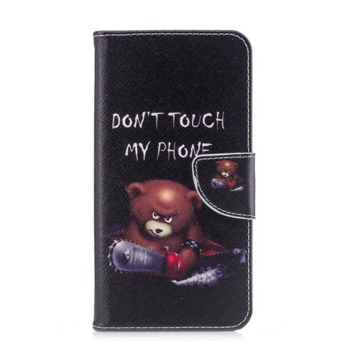 Knížkové pouzdro pro mobil Xiaomi Redmi Note 4 - Nesahej mi na telefon, Méďa