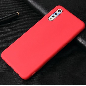 Červený silikonový kryt pro Xiaomi Redmi 9