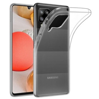 Průhledný silikonový kry pro Samsung Galaxy A42 (5G)