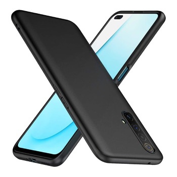 Černý silikonový kryt pro Realme X50 5G