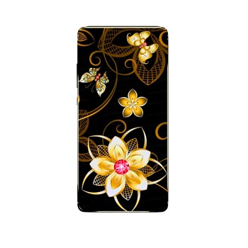 Obal pro mobil Xiaomi Mi A2 - Květina s drahokamem